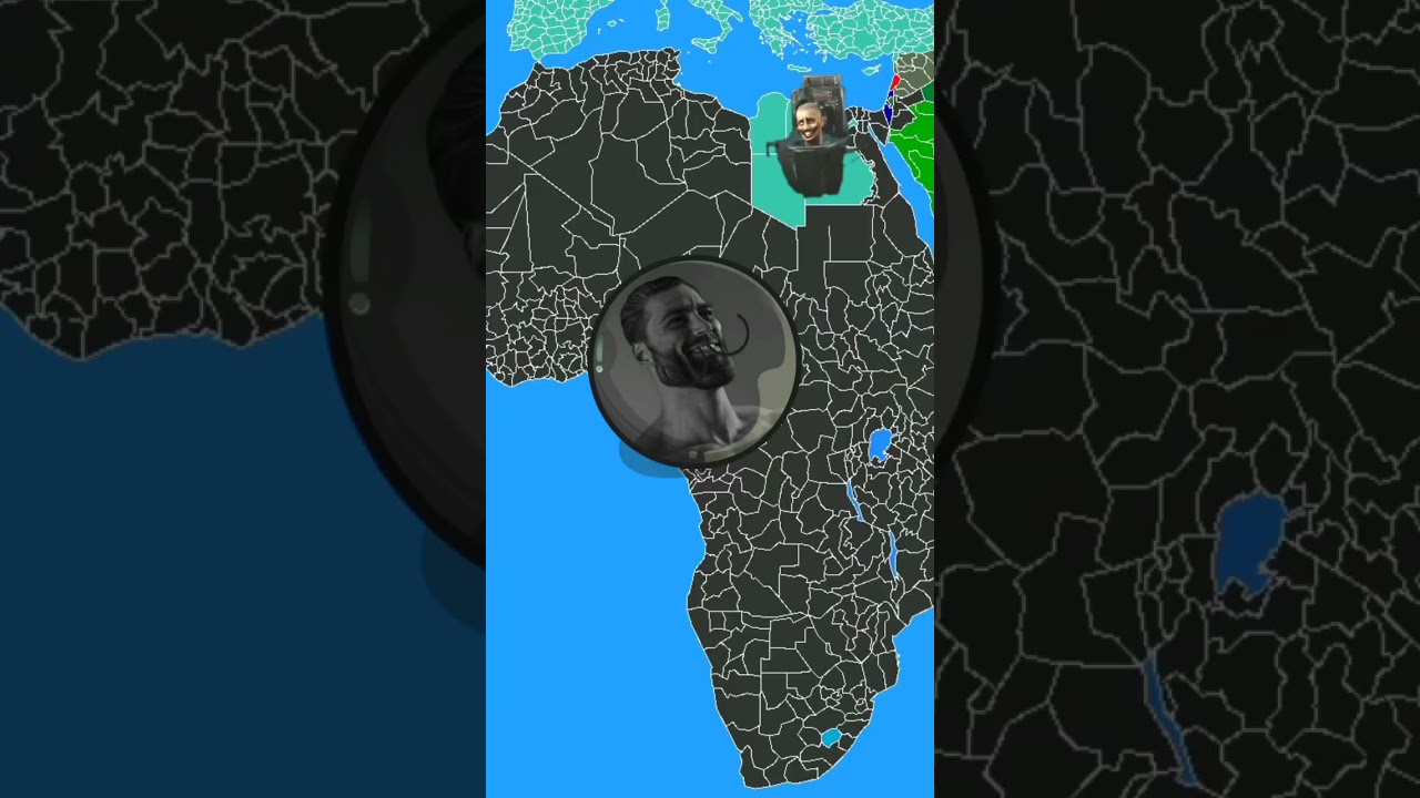 Countries in the nutshell|Skibidi Toilet Part 4#countryballs #countrymap #countries #entertainment