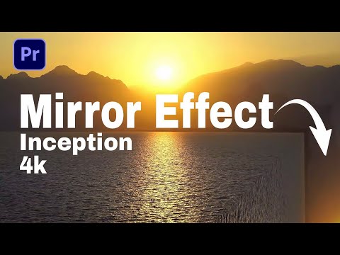 Mirror effect - 4k - Premiere pro tutorial