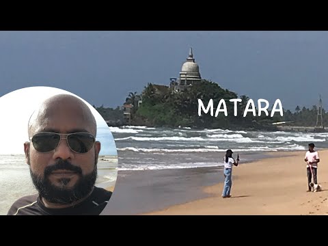 Matara Beach & St Mariya's Church