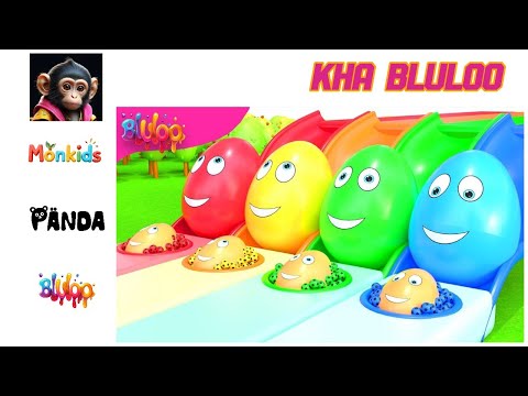 The Eggs Kids song | Nursery Rhymes Collection | KhaBluloo