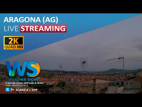 🔴 Aragona live webcam - Panoramica Sud-Est