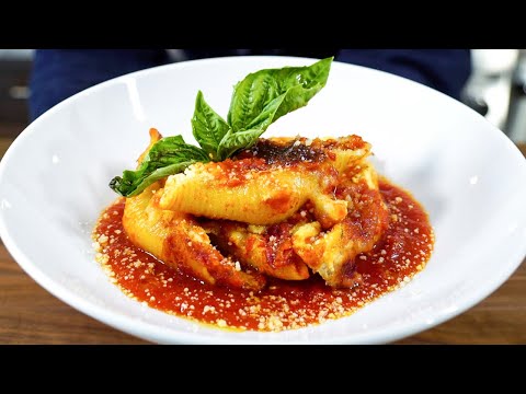 how to make perfect STUFFED SHELLS