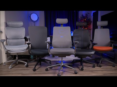 COLAMY High Back Executive Office Chair - Padded Leather Ergonomic Computer Desk Chair with Inflatable Lumbar Support & Flip-Up Arms, Adjustable Tilt Lock Swivel Task Chair for Home Office, Black video review thumbnail