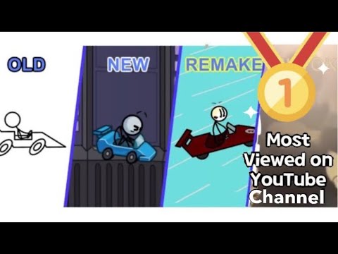 Evolution of Crossing the Pit - OLD vs NEW vs REMAKE vs TIKTOK | #henrystickmin Most Viewed Video YC
