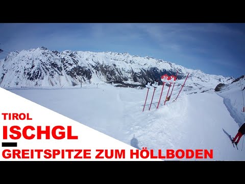 Ischgl - Abfahrt Höllspitze zur Paznauner Thaya (schwarz)