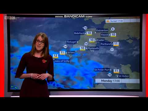 Alex Osbourne Spotlight lunchtime weather October 28th 2019 - 60 fps