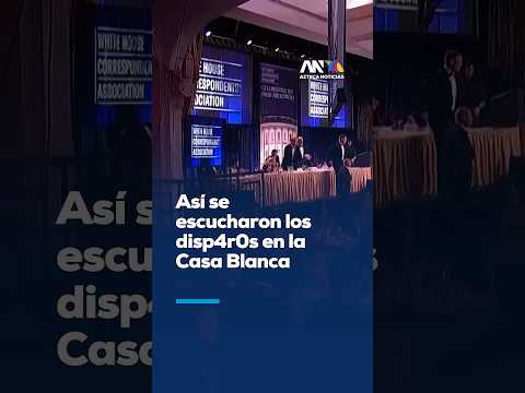🔴Trump, evacuado de la cena de corresponsales de la Casa Blanca tras un tiroteo