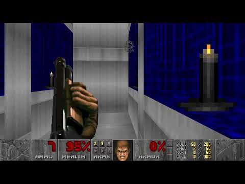 beating one of the worst official doom levels in under 20 seconds
