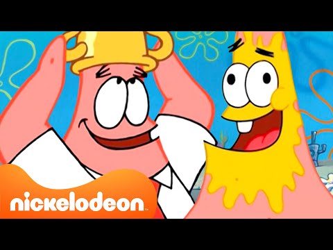 Bob Esponja | 45 MINUTOS do Melhor Dia de Todos do Patrick ☀️ | Nickelodeon em Português