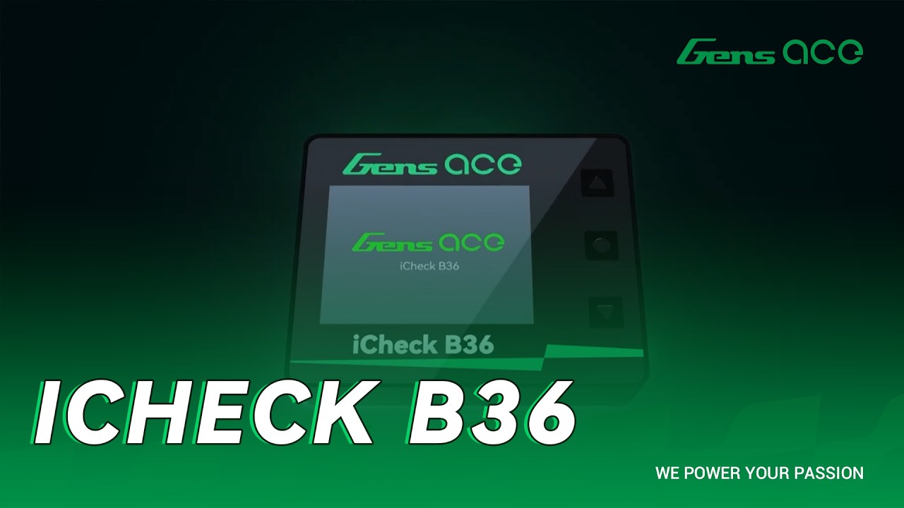 Tester baterií s balancerem Gens ace iCheck B36