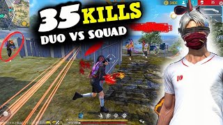 DUO VS SQUAD 👊😰| BR RANK | 49 KILLS 😱 | FREE FIRE