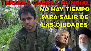 TERCERA GUERRA  MUNDIAL ESTADOS UNIDOS IRAN YA NO HAY TIEMPO PARA SALIR DE LAS CIUDADES Nelson Berrú