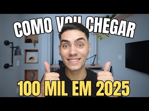 Finanças e investimentos: Junte 100 MIL REAIS em 2025 (CRIANDO METAS)