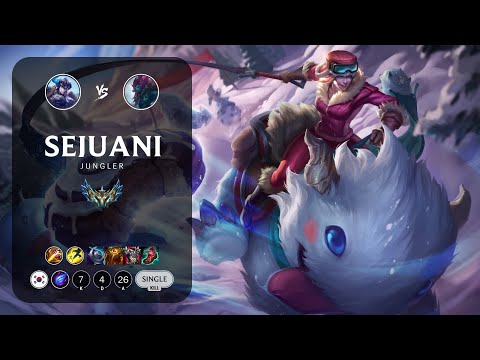 Sejuani Jungle vs Trundle - KR Challenger Patch 13.13