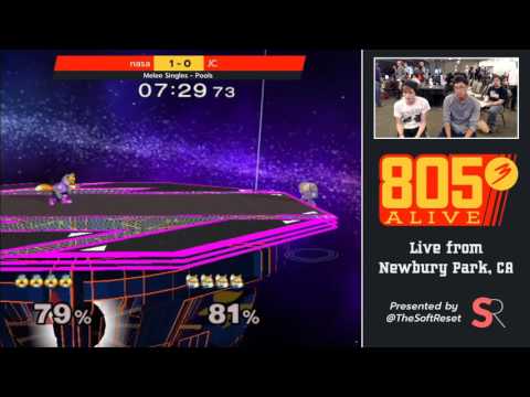 805 Alive 3 - nasa (Sheik) vs. JC (Fox) - Pools