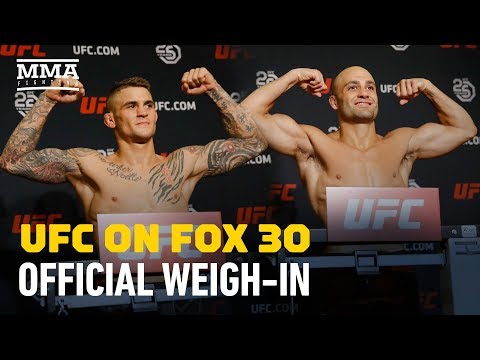 UFC on FOX 30 Weigh-In Highlights - MMA Fighting