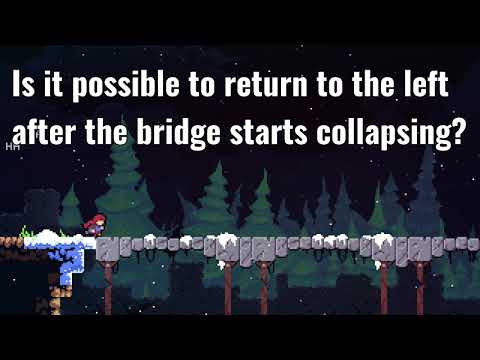 Can you avoid the Celeste bridge collapse?
