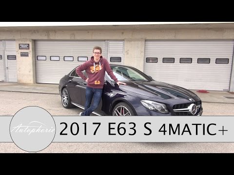 2017 Mercedes-AMG E63 S 4MATIC+ Test / Portimao Racetrack Review (ENGLISH Subtitles) - Autophorie
