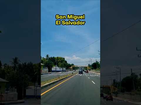 Manejando por el Periferico Gerardo Barrios de San Miguel El Salvador #sanmiguelelsalvador
