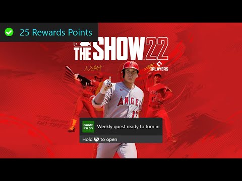 MLB The Show 22 Weekly Xbox Game Pass Quest Guide - Play the Game