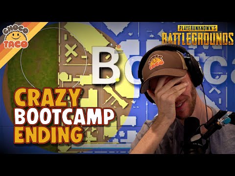 Crazy Bootcamp Ending ft. Boom - chocoTaco PUBG Duos Gameplay