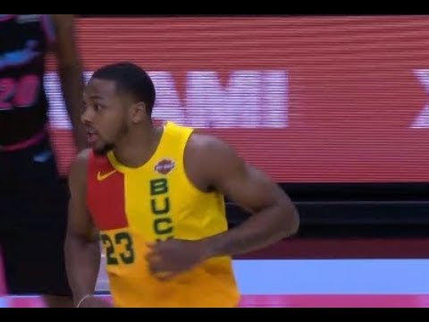Sterling Brown Highlights vs Heat RS19G32 - 9 Pts, 1 Blk (22.12.18)