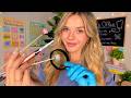ASMR Gentle School Nurse Roleplay ️🩵 Multiple Check Ups Personal Attention