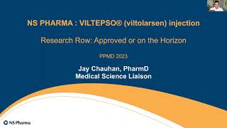 Research Row Presentation: Viltepso (NS Pharma) - PPMD 2023 Annual Conference