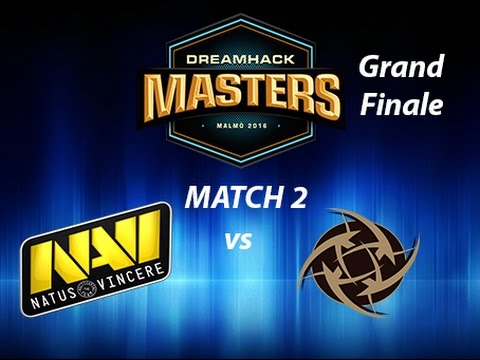 GRAND FINALE: NaVi vs NiP CS:GO Dreamhack Masters Malmö 2016 [17/4/16] Cobblestone] Map2 BO3