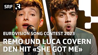 Remo Forrer feat. Luca Hänni - «She Got Me» (Cover) | Eurovision 2023 | #EurovisionALBM | SRF 3