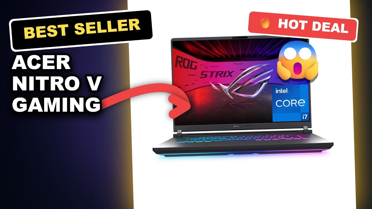 Acer Nitro V Gaming Laptop Review: Is This RTX 5070 Laptop Worth It? review video