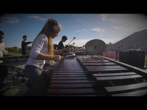Hebron Drumline 2018 Marimba 3 Cam - RENEGADE