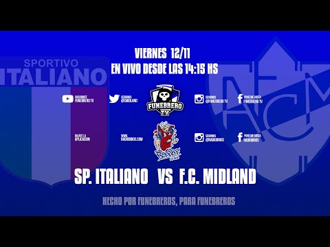 Sp.  Italiano vs F.C. Midland  - Primera C  -  en vivo