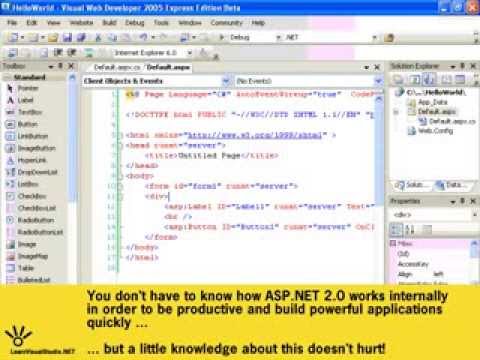ASP.NET Tutorial for beginners.