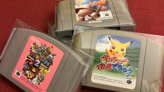 Japanese Bundle of N64 games testing on the M64. 
