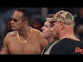 The Rock Stone Cold Vince McMahon HHH Segment Part 2 RAW IS WAR