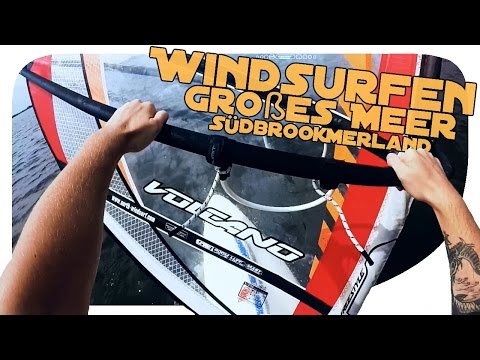 Windsurfen [HD] - Großes Meer / Südbrookmerland | German / Deutsch | GoPro