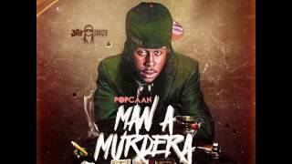 Popcaan - Man a Murdera - (Official Audio) - Alkaline Diss - June 2016