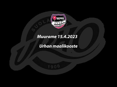 SeppäLiiga U12 Muurame 15.4.2023 Urho Blues & Reds maalikooste