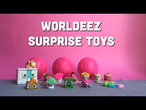 Worldeez Surprise Toys Opening | Toy Tiny