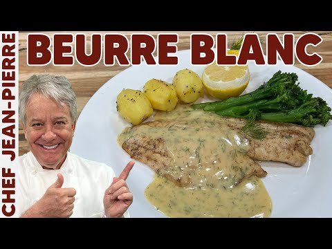 How to Make a Beurre Blanc (Butter Sauce) | Chef Jean-Pierre