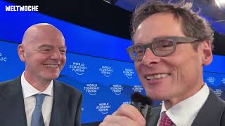 Köppel trifft Infantino: «Fussball ist Frieden. Und Freude»