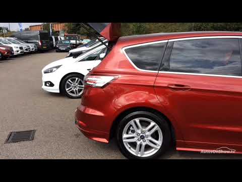 FORD S-MAX TITANIUM SPORT TDCI RED 2017