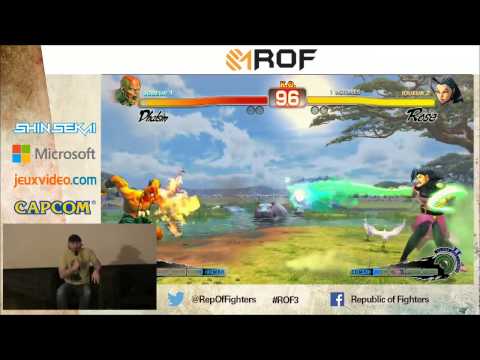 FuR Saunic (Dhalsim) vs Meltdown|Luffy (Rose) - WInners TOP8 - ROF3