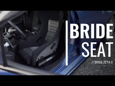 BRIDE JAPAN SEAT INSTALL | SPARCO | DJI RONIN S | 2015-2019 SUBARU WRX/STI