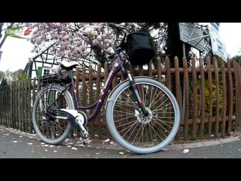 28 Zoll Trekking E-BikeTüp Pedelec 25 Km/h Panasonic zell Ballonreifen 2017