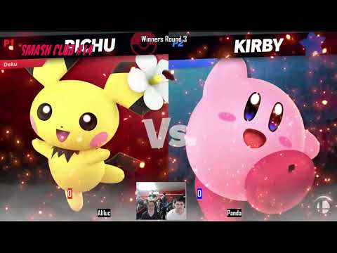 Smash Club #14 - Aliluc (Pichu) vs Panda (Kirby) - Winners Round 3