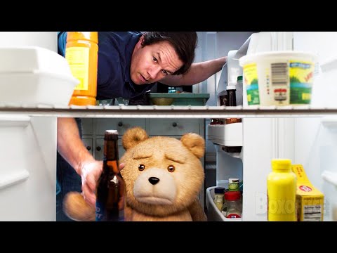 Marky Mark punches his Teddy Bear (Last Beer Fight) | Ted 2 | CLIP