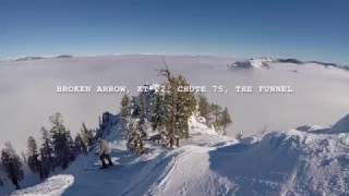 Steep Skiing At Squaw: KT-22 Chute 75 and More