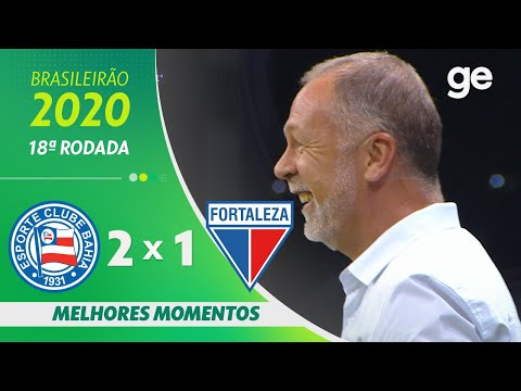 BAHIA 2 X 1 FORTALEZA | MELHORES MOMENTOS | 18ª RODADA BRASILEIRÃO 2020 | ge.globo